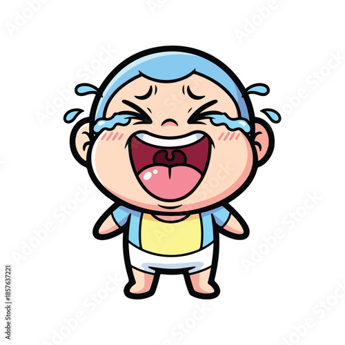 Emotional Cartoon Crying Out Loud