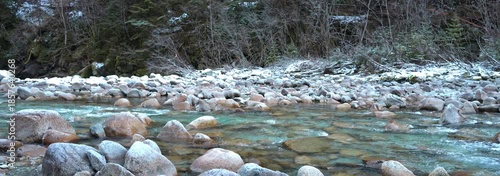 Anamorphic Lens - Winter caresses the river
