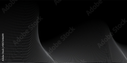 Black oblique straight line background. Dynamic dark linear abstract wallpaper. Luxury stripe gradient texture.