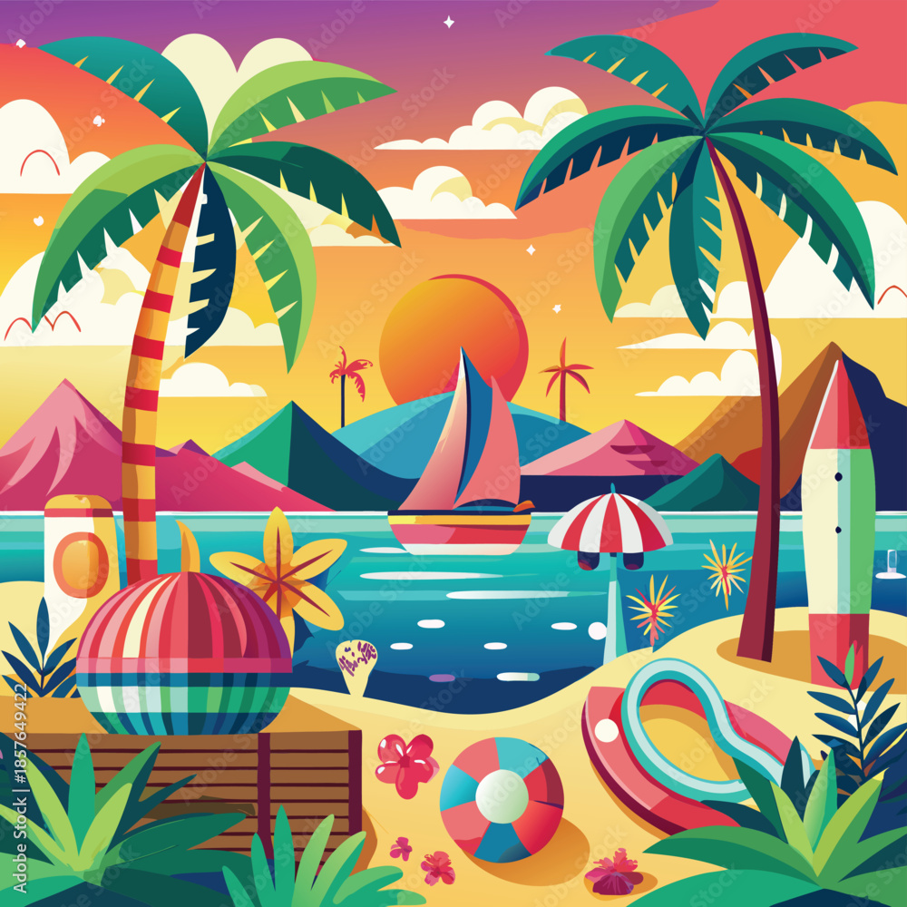 Obraz premium Adobe Illustrator Artwork