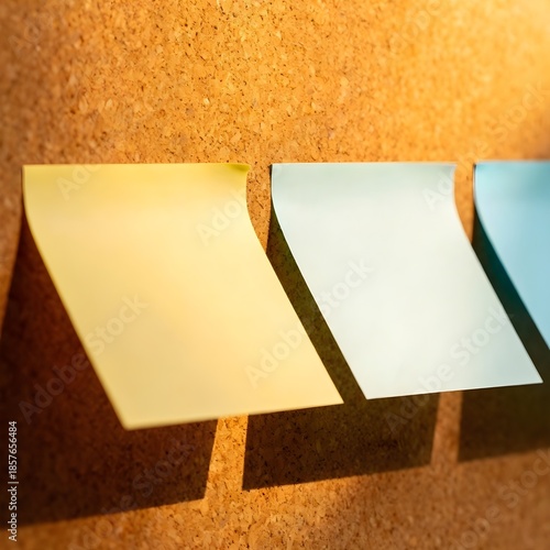 Wallpaper Mural sticky notes on a wooden wall Torontodigital.ca