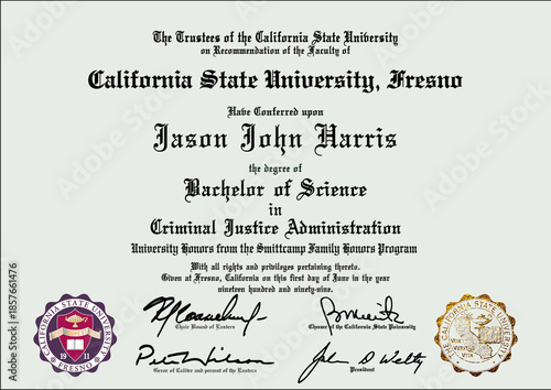 Fotografía Certificate Design Template