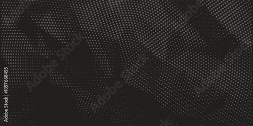 Abstract Global Dot Pattern Background With Halftone World Map For Tech And Business Design eps10