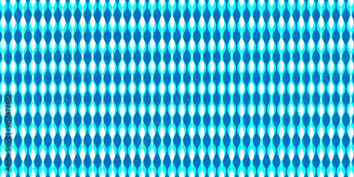 Blue and Abstract Turquoise Geometric Wave Diamond Pattern Background