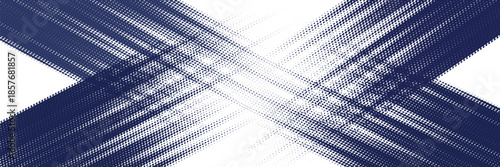 Abstract halftone wave dots background. Futuristic twisted grunge pattern, dots, circles. Vector modern optical pop art texture for posters, business cards and etc