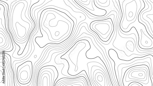 Abstract seamless pattern background with flowing linear design and repeating abstract lines texture