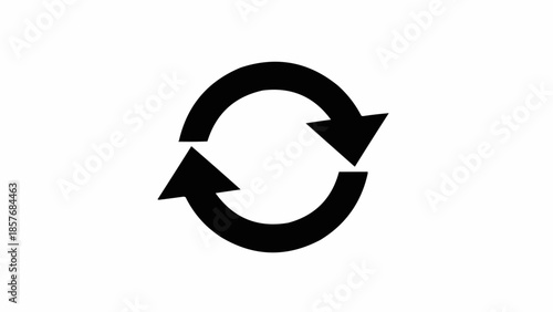 Circular Arrows - A Symbol of Rotation and Renewal.