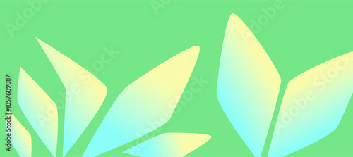 Minimalist Abstract Background with Green Gradient