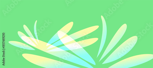 Minimalist Abstract Background with Green Gradient