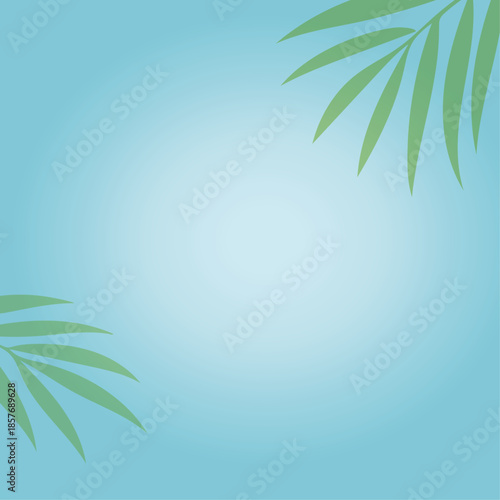 여름배경 야자수