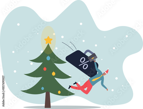 Debt burden risk from high interest rate, FED or federal reserved rate hike cause heavy loan or mortgage payment,about a man and his life.