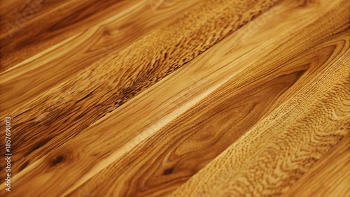 Obraz na plátně Light brown teak wood grain texture background