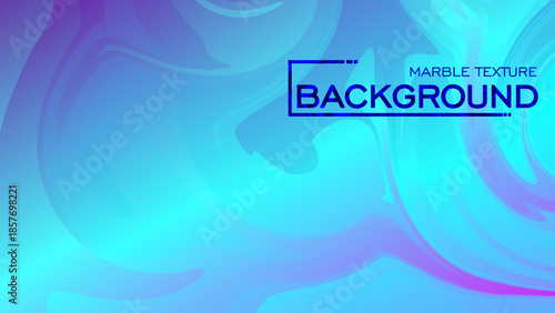 Vibrant abstract background featuring a fluid blue and cyan marble texture with elegant swirling patterns and modern gradient aesthetic