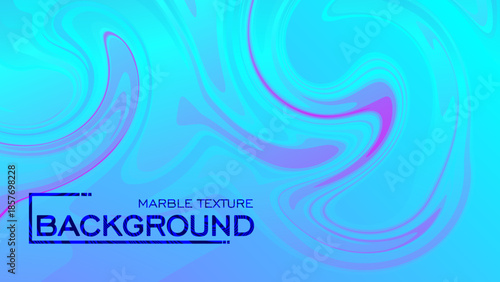 Vibrant abstract background featuring a fluid blue and cyan marble texture with elegant swirling patterns and modern gradient aesthetic