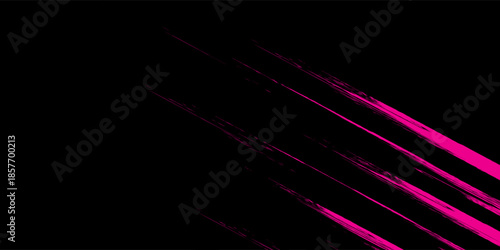 Car sticker wrap banner abstract sporty lines pink blue greenish grunge color combination brush modern background