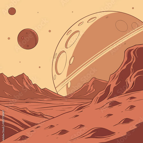 vector illustration of an abstract background