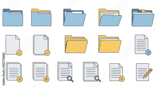 icons for web and mobile folder