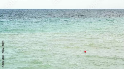 beautiful wave on sea at storm at cloudy day. close up. Black sea