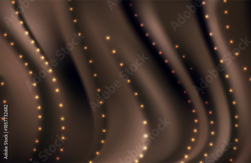 Printluxury mocha mousse fabric.  mocha mousse background from fabric. modern background with radiance. Product presentation. vector illustration. Premium brown background design