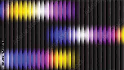 Healthy Eating and Organic Food Concept with Fresh Vegetables and Fruits in a Minimalist Flat Vector Illustration