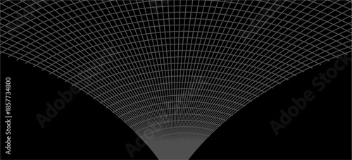 Optical Illusion Lines for Background. Vector Illustration