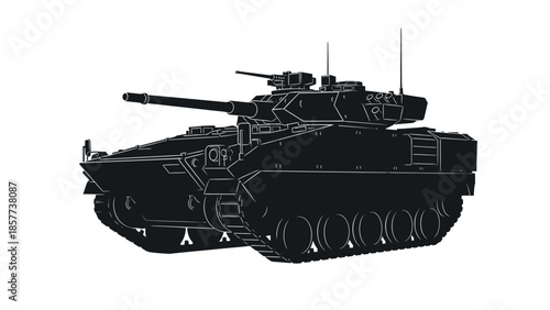 Two armored personnel carriers or infantry fighting vehicles side by side