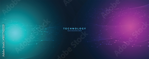 Abstract tech network connection dots. Digital technology and big data analysis background. White background with plexus lines. Futuristic technology concept.