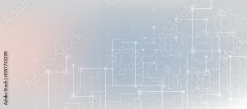 Motherboard technology circuit board background texture design. Creative idea AI banner concept for internet technology. Digital motherboard. Futuristic technology concept.