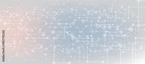 Motherboard technology circuit board background texture design. Creative idea AI banner concept for internet technology. Digital motherboard. Futuristic technology concept.