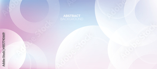 Modern abstract gradient background with glass circle and soft blur. Suit for banner, brochure, presentation, corporate, cover, poster, website