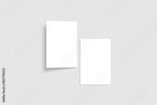 Blank Postcard Mockup