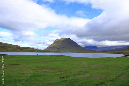 Mount Kirkjufell at Snaefellsnes peninsula, Iceland