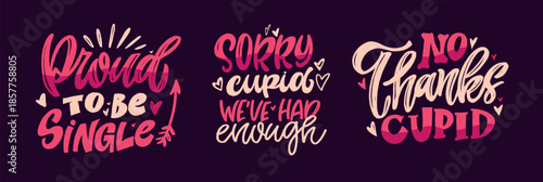 Valentine's Day core. Hand drawn doodle lettering quote about Love. Lettering for t-shirt design, mug print, bag print, clothes fashion. 100% hand drawn vector image.
