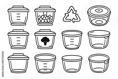 Chopper view bowl clarity lines vector symbol icon visible transparent volume shell