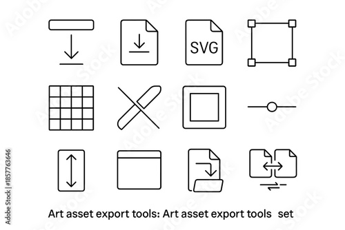 Icon tools format background vector frame slider tool transparent art export box