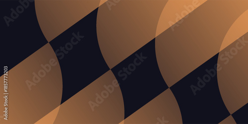 Black premium background with luxury dark golden geometric elements modern elegant