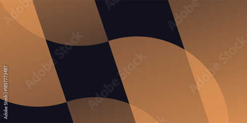 Black premium background with luxury dark golden geometric elements modern elegant gold design