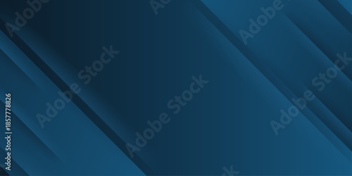 Abstract blue background with glowing geometric lines. abstract graphic elements for presentation background and web header design. Vector illustration design for presentation, banner, cover, web. 