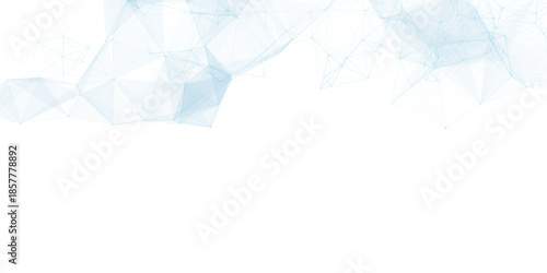 Abstract mesh vector background. Futuristic technology style card. Digital technology futuristic internet network speed connection white background. connecting medical science vector illustration.