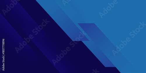 Abstract blue background with glowing geometric lines. abstract graphic elements for presentation background and web header design. Vector illustration design for presentation, banner, cover, web. 