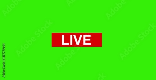 live streaming icon animation