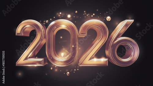 Future vision 2026 a glimpse into tomorrow's innovations digital realm graphic design futuristic concept