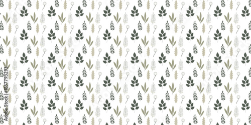 Floral Pattern Harmony: A mesmerizing, high-angle pattern design showcases a harmonious arrangement of delicate floral elements, creating a sense of balance and aesthetic appeal. 