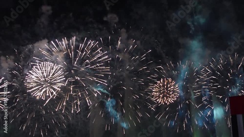 UAE National Day celebrated on December 2nd as Eid Al Etihad (Festival of the Union) Fireworks Show Celebration
