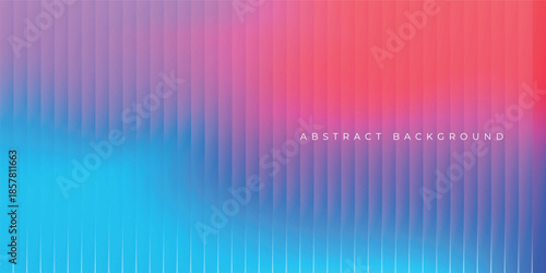 Iridescent colorful ribbed glass wave effect texture stock illustration abstract background