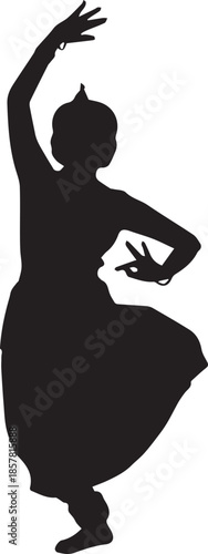Silhouette of a dancer