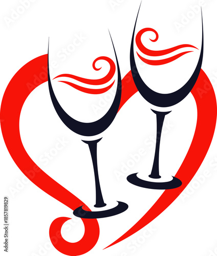 wine svg,wine glass svg, Valentine day svg, lovers svg