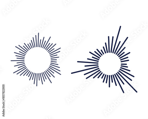 Stylized Audio Waveform – Black Vertical Bar Design. Audio Signal Vector Graphic