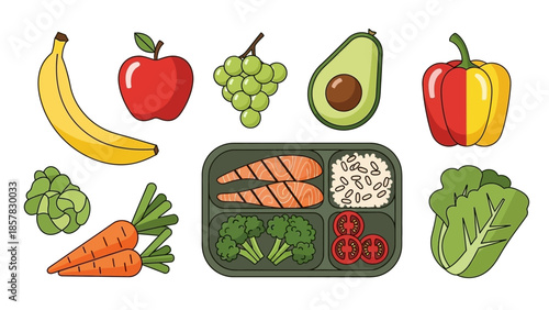 Healthy Food Selection with Balanced Meal.