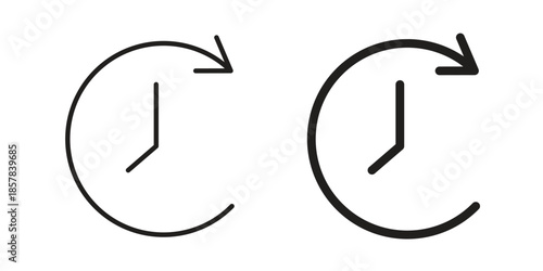 History icons. doodles vector. icon set in line strokes